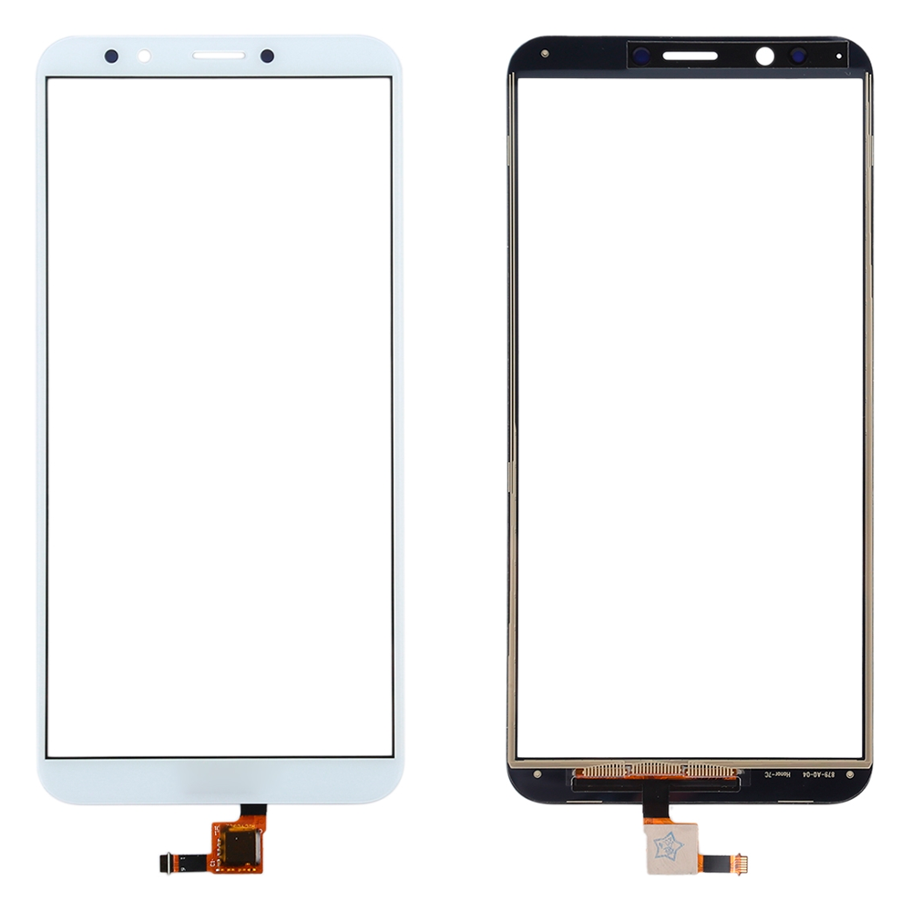 Сенсорное стекло (тачскрин) Huawei Y7 Prime 2018 White Original