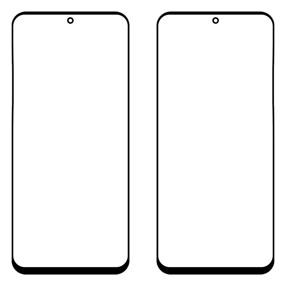 Стекло для переклейки Huawei Nova Y90/Honor X8a/Honor X8/Honor X30i (original) + OCA