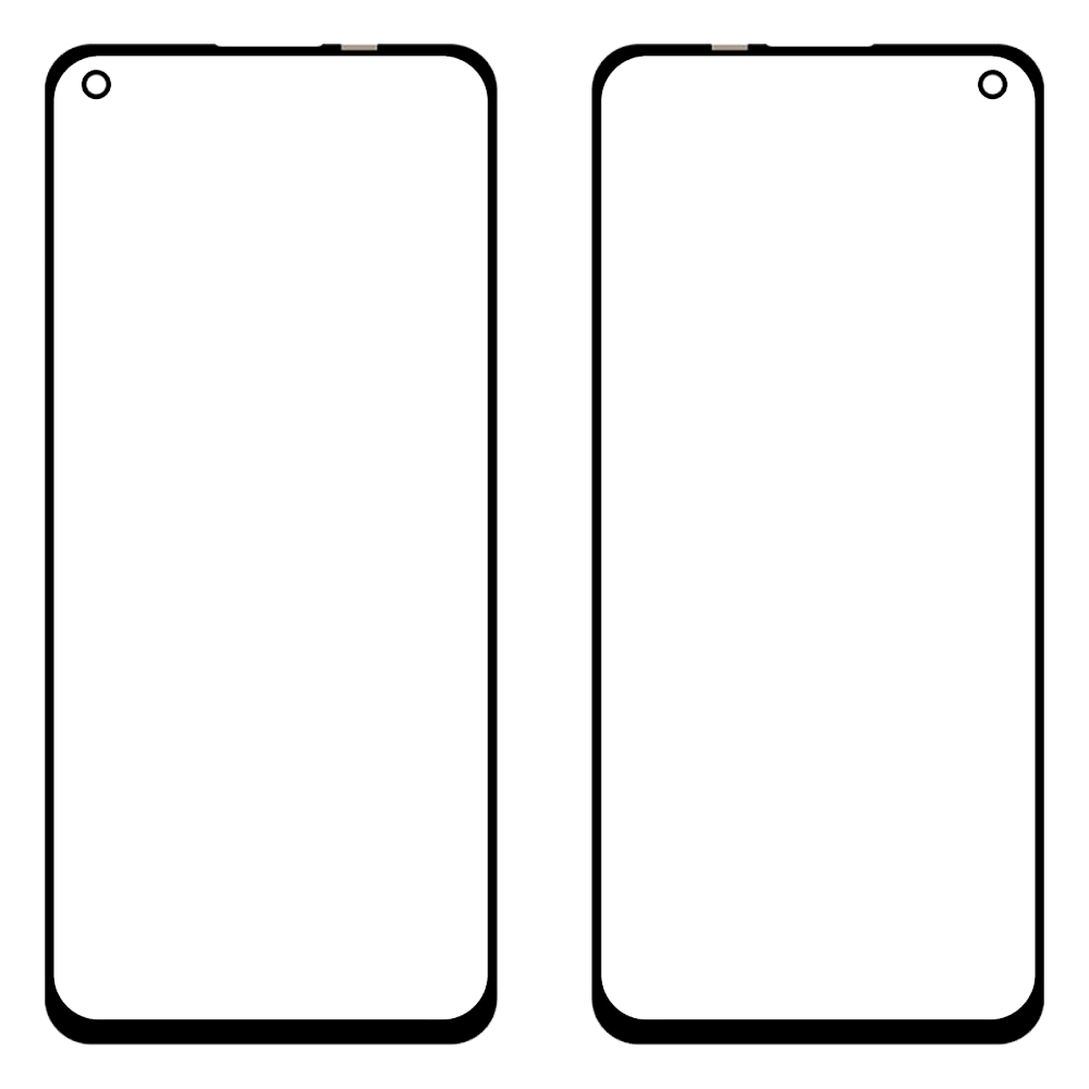 Стекло для переклейки Oppo Reno 6 lite + OCA Feaglet Original