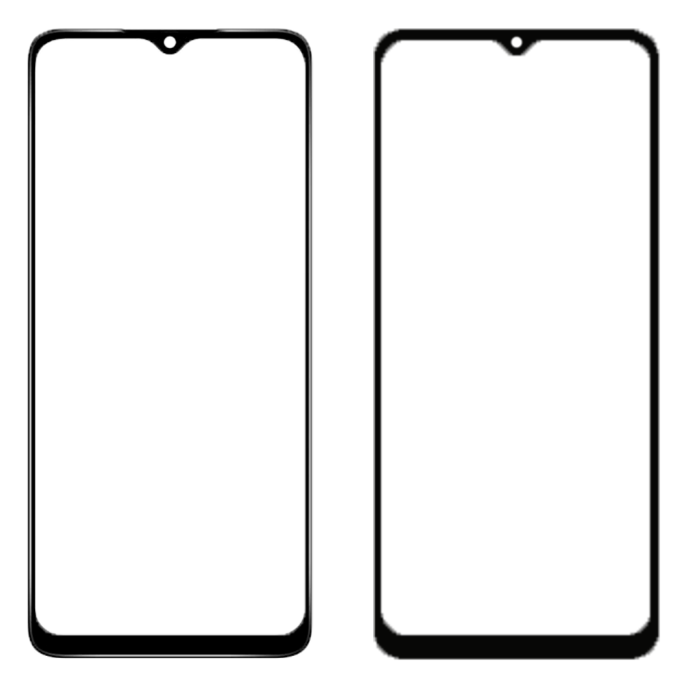 Стекло для переклейки к Samsung A12  + OCA Feaglet Original
