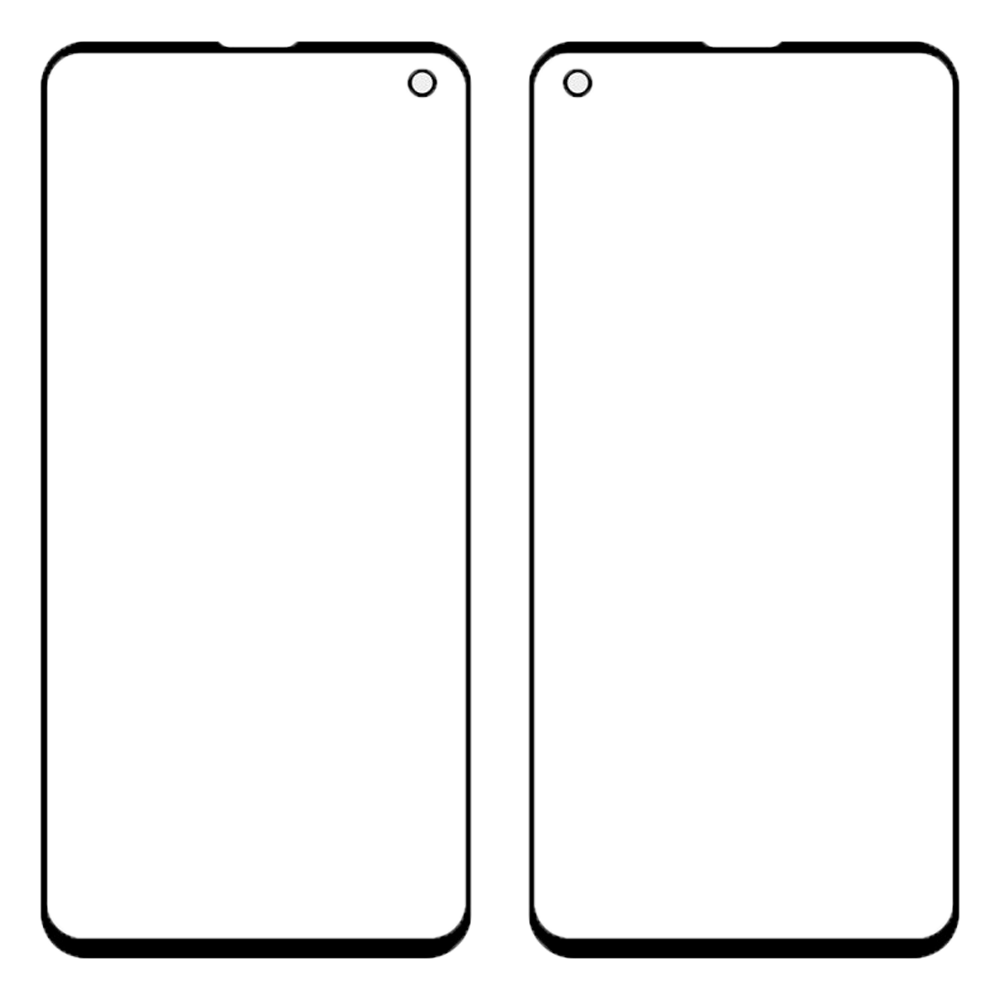 Стекло для переклейки к Samsung S10 + OCA Feaglet Original