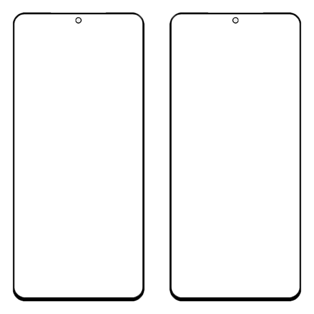 Стекло для переклейки к Samsung S21 Ultra  + OCA (имитация Original)